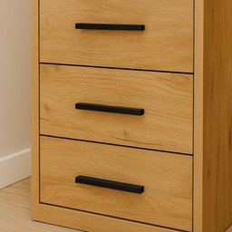 Puxador de Armário Preto 20cm Líbero Nuevo Torralba Cava Invertida Facetato - 4