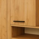 Ver imagem 2 de Puxador de Armário Preto 20cm Líbero Nuevo Torralba Cava Invertida Facetato