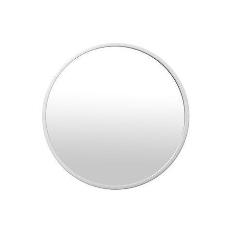 Espelho Round Externo Branco - 40cm