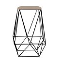 Ver imagem 2 de Kit 02 Banqueta Alta Loli Gourmet Industrial Cozinha Bar Balcão Bistrô Ferro Preto Suede Bege -