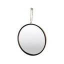 Ver imagem 2 de Espelho Round com Alça Corrente Marrom - 40cm