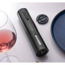 Ver imagem 1 de Saca Rolha Elétrico de Vinhos Portátil com Cortador de Lacre Preto Shopmix