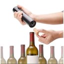 Ver imagem 4 de Saca Rolha Elétrico de Vinhos Portátil com Cortador de Lacre Preto Shopmix