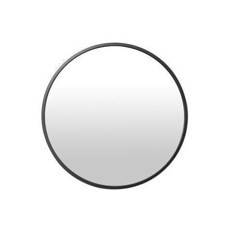 Espelho Round Externo Preto - 50cm