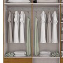 Ver imagem 7 de Guarda-Roupa Casal com Espelho 6 Portas 4 Gavetas Zeus Plus Lopas