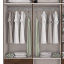 Ver imagem 7 de Guarda-Roupa Casal com Espelho 6 Portas 4 Gavetas Zeus Plus Lopas