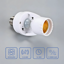 Ver imagem 5 de Sensor de Presença com Fotocélula para Lâmpada Soquete E27