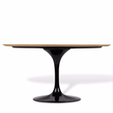 Ver imagem 2 de Mesa de Jantar Tulipa Saarinen Redonda 120 Cm - Freijó