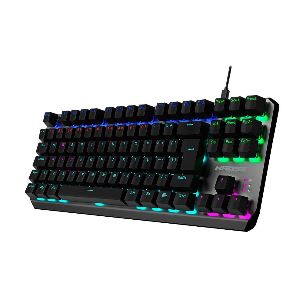 Teclado com Fio Gamer Kross Randgrid TKL Mecânico KE-KG125 - 2