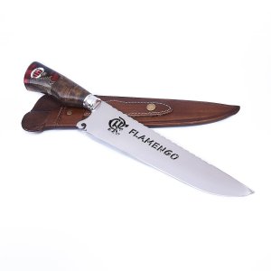 Faca Premium Churrasco Flamengo Personalizada