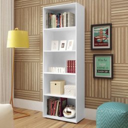 Estante para Livros 5 Prateleiras Multy Artely - 1