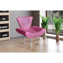 Ver imagem 1 de Poltrona Rubi - de Casa Decor e Estofados. Cor:rosa:rosa