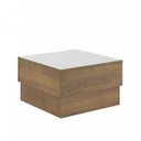 Ver imagem 3 de Mesa de Centro Quadrada com Espelho Parati Artely