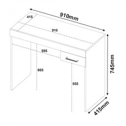 Mesa para Notebook 1 Gaveta Cooler Artely - 4