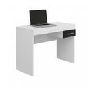 Ver imagem 3 de Mesa Escrivaninha Compacta Cooler 91cm com 1 Gaveta Branco - Artely Móveis