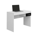 Ver imagem 5 de Mesa Escrivaninha Compacta Cooler 91cm com 1 Gaveta Branco - Artely Móveis