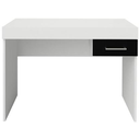 Ver imagem 6 de Mesa Escrivaninha Compacta Cooler 91cm com 1 Gaveta Branco - Artely Móveis