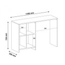 Ver imagem 3 de Escrivaninha com 4 Nichos Matrix Artely