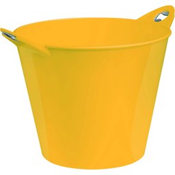 Balde Beer Ps Com Abridor Na Alça Amarelo - 1