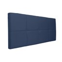 Ver imagem 1 de Painel Cabeceira Casal 1,40cm Azul Marinho SMF DECOR
