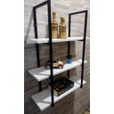 Ver imagem 1 de Nicho Branco 3 Prateleiras 60cm