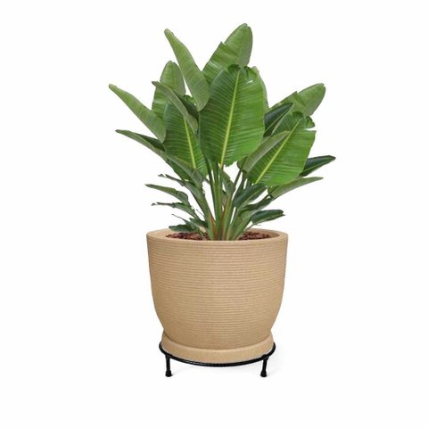 Suporte para Vaso de Plantas ou Descanso de Panela 20cm em Ferro Artesanal