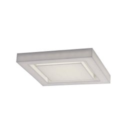 Plafon de Sobrepor LED Endy 29cmx29cm Bella Italia 127V - 1 Plafon de Sobrepor LED Endy 29cmx29cm Bella Italia 127V - 1