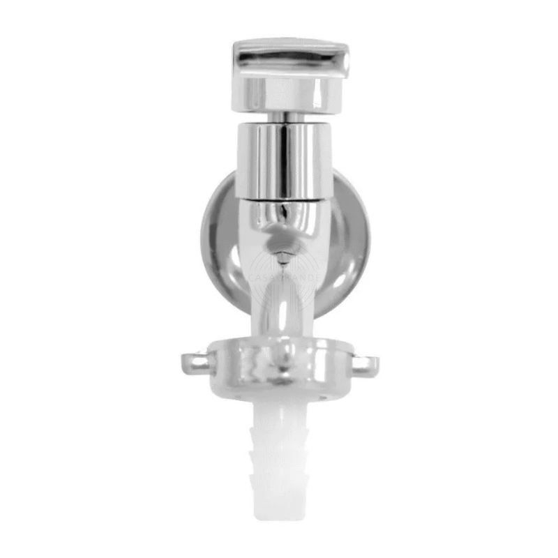 Torneira para Jardim Tanque Metal Alavanca Cromada 1128 C73 Cor:prateado Casagrande Mundial - 3