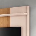 Ver imagem 5 de Estante Home Theater Timber Freijó Off White – HB Móveis