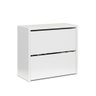 Sapateira Banco Organizadora 2 Portas Basculantes Hall de Entrada Closet Mel - Branco - 5