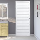 Ver imagem 7 de Porta Veneziana de Giro Direita Alumínio Branco | Linha Fortline | Atlântica A=2,10m x L=0,66m