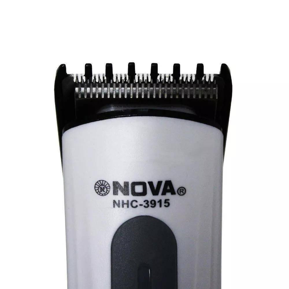 Barbeador Eletrico Nova Nhc-3915 Branco Recarregável sem Fio - 3