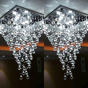 Kit Lustre Cristal,teto,sala de Jantar/estar Base 40x40cm