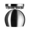 Ver imagem 2 de Lustre Plafon Bola 15 cm Quadrada Escovado