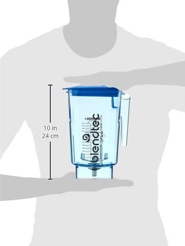 Jarra Blendtec Wildside+ 2,6l de Grau Comercial para Liquidificadores (azul) - 7