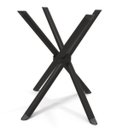 Ver imagem 1 de Base de Metal para Mesa de Jantar 73cm Volga Preto/Crome