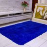 Tapete Antiderrapante Felpudo 2,00x2,40M Azul - 1
