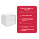Ver imagem 4 de Mesa de Cabeceira Easy Like Branco