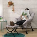Ver mais imagens de Banco de Apoio para Os Pés Moderno e Dobrável Hollyhome