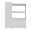 Ver imagem 6 de Balcão Multiuso para Forno e Micro-ondas com 3 Portas Multimóveis Cr20341 Branco