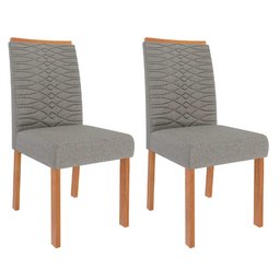 Sala de Jantar Mesa Ester 1,80 com 6 Cadeiras Clarice Wood Cinamomo/off/mad/linho Grafite Cimol Mesa - 5 Sala de Jantar Mesa Ester 1,80 com 6 Cadeiras Clarice Wood Cinamomo/off/mad/linho Grafite Cimol Mesa - 5