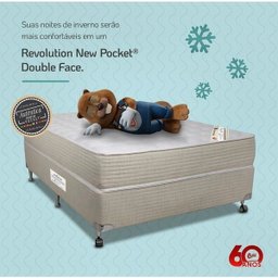 Colchão Queen Castor Revolution New Pocket Double Face 158x198x30 - 5