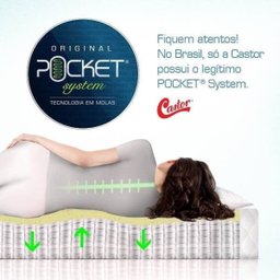 Colchão Queen Castor Revolution New Pocket Double Face 158x198x30 - 4