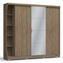 Ver imagem 4 de Guarda-Roupa Casal com Espelho 3 Portas de Correr F542 Kappesberg