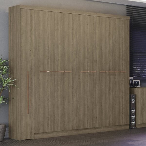 Menor preço em Guarda-Roupa Casal 6 Portas 6 Gavetas F546 Kappesberg