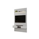 Ver imagem 5 de Painel Ripado para TV até 60 Polegadas com LED MDF 143CMX240CM Nicho Trento