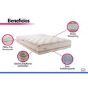 Ver imagem 4 de Cama Box Crc King +Colchão Molas Bonnel Scotland Herval 193x203
