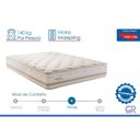 Ver imagem 6 de Cama Box Crc King +Colchão Molas Bonnel Scotland Herval 193x203