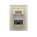 Ver imagem 3 de Conjunto 4x2 Interruptor Simples 1 Tomada 10a Ravenna Dicompel