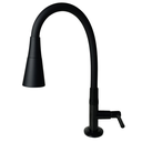 Ver imagem 5 de Torneira Preta Gourmet Bancada Abs Jato Duplo Tudo Silicone